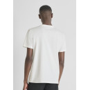 Camiseta Regular Fit en Jersey de Algodón con Logo de ANTONY MORATO