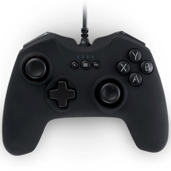 Gamepad NACON con Cable para Pc con Vibración Negro