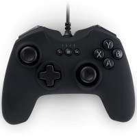 Gamepad NACON con Cable para Pc con Vibración Negro