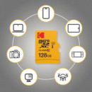 Tarjeta de Memoria Microsdxc de 128GB KODAK Uhs-i V10