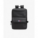 Tjm Elevated Pu Backpack Black  TOMMY HILFIGER