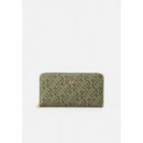 Th Icon Lrg Za Mono Print Green Mix  TOMMY HILFIGER