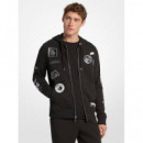 Fleece Ski Hood Black  MICHAEL KORS