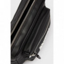 Klj Essential Grainy Pu Bumbag Black  KARL LAGERFELD