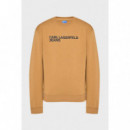 Klj Reg Essential Logo Sweat Chipmunk  KARL LAGERFELD