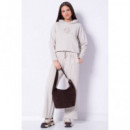 Klj Reg Studded Hoodie Moonstruck  KARL LAGERFELD