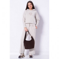 Klj Reg Studded Hoodie Moonstruck  KARL LAGERFELD