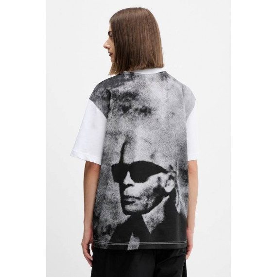 Klj Relaxed Karl Tee White  KARL LAGERFELD