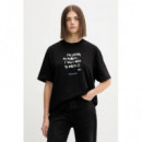 Klj Relaxed Karlism Tee Black  KARL LAGERFELD