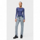 Klj Washed Body Skipper Blue  KARL LAGERFELD