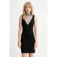 Klj Chainmail Dress Black  KARL LAGERFELD