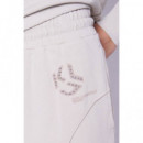Klj Studded Logo Sweatpant Moonstruck  KARL LAGERFELD