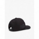 Th Script Elevated 5 Panel Cap Black  TOMMY HILFIGER