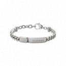 Pulsera Plateada  DIESEL