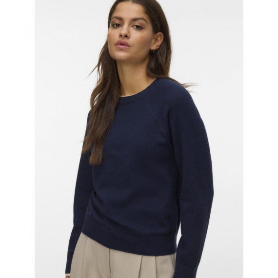 Jerséis y Sudaderas Pullover VERO MODA Wonderful Navy Blazer W. Birch - Guanxe Atlantic Marketplace
