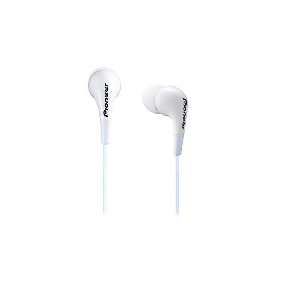 PIONEER SE-CL502-W Auricular Estereo Silicona Blanco 1.2MTRS Jack 3.5MM
