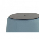 Trapezium Taburete/puf/mesa Hartman® con Bandeja Sunbrella® Color Adriatic Blue.  HARTMAN OUTDOOR FURNITURE