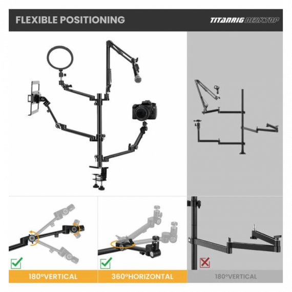 TARION Titanrig Desktop Set - Guanxe Atlantic Marketplace