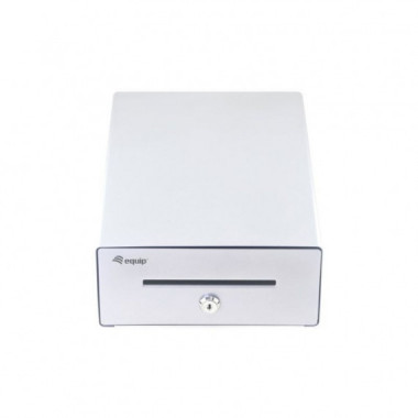 EQUIP Cajon Portamonedas 351012 Plata Apertura Manual y Automatica Conector RJ11