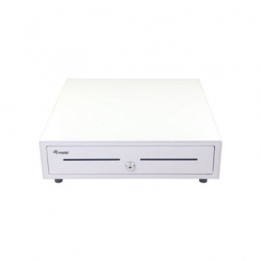 EQUIP Cajon Portamonedas 351011 Blanco Apertura Manual y Automatica Conector RJ11