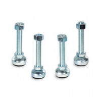 Aiten Data Juego 4 Patas Murales para Armario Rack 19 Pulgadas