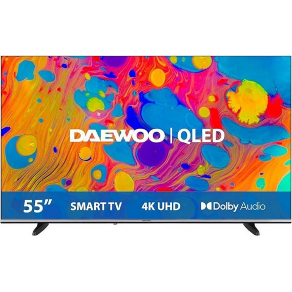 DAEWOO 55DM55QV Televisor 55" Qled 4K Uhd Android TV