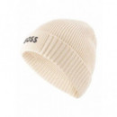 Asic_beanie-x 10252483 01 Open White  BOSS