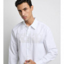 Ls Poplin Relaxed Shirt Brilliant White  CALVIN KLEIN