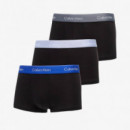 Low Rise Trunk 3PK Black W/ Royalty Wb/b  CALVIN KLEIN