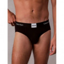 Hip Brief 3PK Black  CALVIN KLEIN