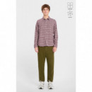 Chaquetas Hombre Camisa LOREAK MENDIAN Gainza Red Clay