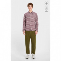 Chaquetas Hombre Camisa LOREAK MENDIAN Gainza Red Clay