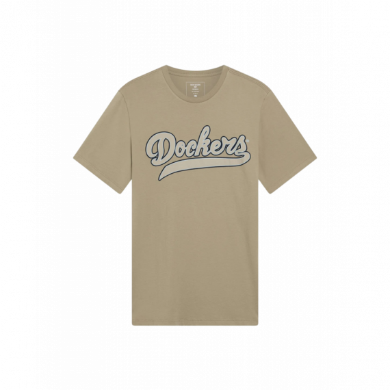 Camisetas Hombre Camiseta Dockers® de Hombre Lemon Pepper Beige  DOCKERS