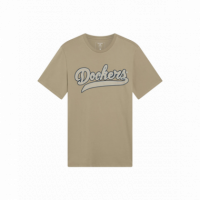 Camisetas Hombre Camiseta Dockers® de Hombre Lemon Pepper Beige  DOCKERS
