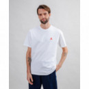 Camisetas Hombre Camiseta BRAVA FABRICS Atari Logo Blanco