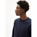 Jerséis y Sudaderas Sudadera ARMEDANGELS Baaro Loop Night Sky