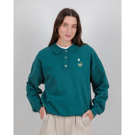 Jerséis y Sudaderas Sudadera BRAVA FABRICS Polo Peanuts Records Verde