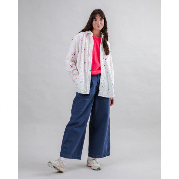 Pantalones Pantalón BRAVA FABRICS Ancho índigo