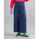 Pantalones Pantalón BRAVA FABRICS Ancho índigo