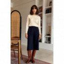 Pantalones Mujer Pantalón LA PETITE ÉTOILE Plyn Marino