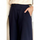 Pantalones Mujer Pantalón LA PETITE ÉTOILE Plyn Marino