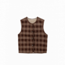 Chaquetas y Abrigos Chaleco LA PETITE ÉTOILE Vinka Marrón