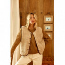 Chaquetas y Abrigos Chaleco LA PETITE ÉTOILE Vinka Marrón