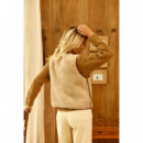 Chaquetas y Abrigos Chaleco LA PETITE ÉTOILE Vinka Marrón