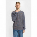 Jerséis y Sudaderas Jersey REVOLUTION 6009 Blue Mix