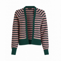 Jerséis y Sudaderas Cárdigan KING LOUIE Blanca Pine Green