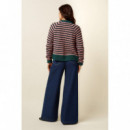 Jerséis y Sudaderas Cárdigan KING LOUIE Blanca Pine Green