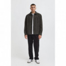 Chaquetas Hombre Sobrecamisa !SOLID Simeon Black Melange / Brown