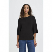 Jerséis y Sudaderas Jersey ICHI Cody Black