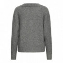 Jerséis y Sudaderas Jersey ICHI Macon Dark Grey